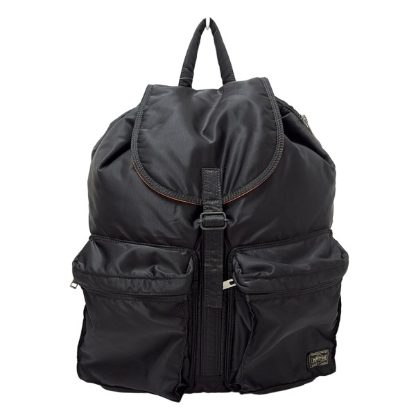 ポーター PORTER/吉田 リュックサック/バックパック タンカー 黒 美品 バッグ_画像1