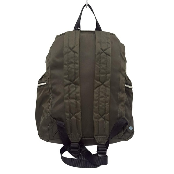 ハンター HUNTER リュックサック/バックパック レザー カーキ×黒 バッグ_画像3