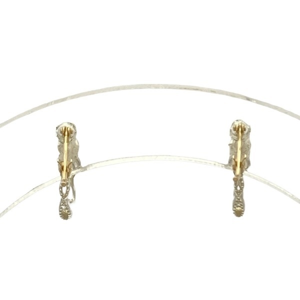 アガット agete ピアス - K10YG×シルバー 美品 アクセサリー(耳)_画像3