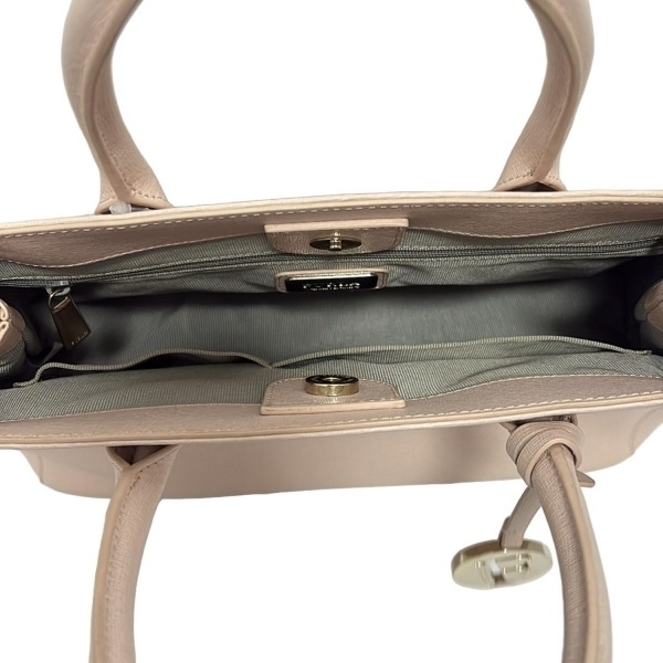 フルラ FURLA トートバッグ リンダ レザー ピンクベージュ 美品 バッグ_画像7