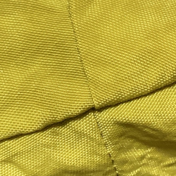 キプリング Kipling トートバッグ - イエローグリーン 編み込み バッグ_画像5