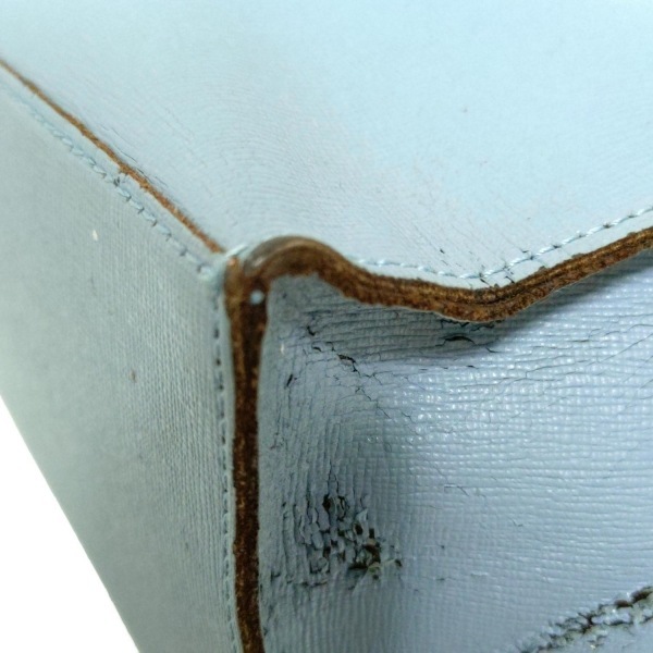  Furla FURLA большая сумка - кожа голубой серый сумка 