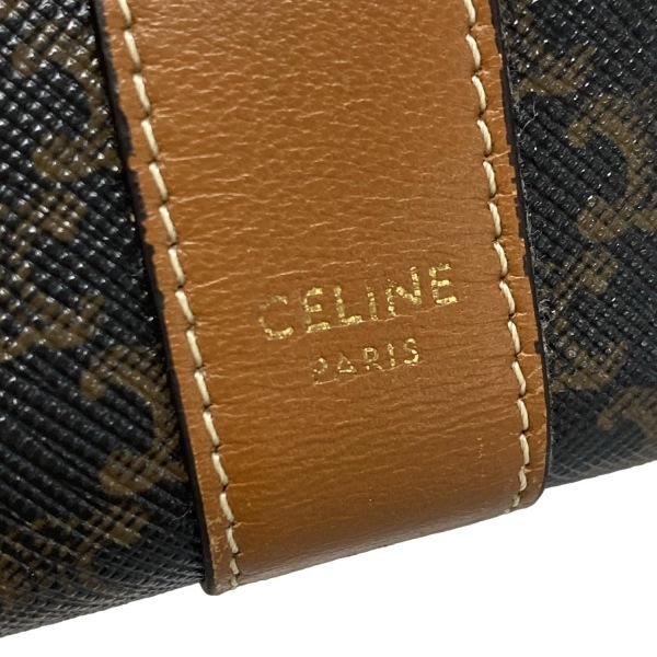 セリーヌ CELINE 3つ折り財布/ミニ/コンパクト 10D572BZ9.04L トリオンフ スモール トリフォールド ウォレット レザー 美品 財布_画像5