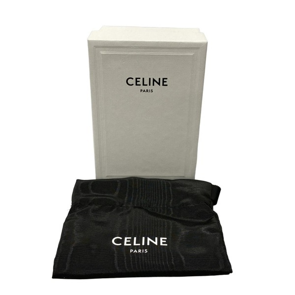 セリーヌ CELINE 3つ折り財布/ミニ/コンパクト 10D572BZ9.04L トリオンフ スモール トリフォールド ウォレット レザー 美品 財布_画像6