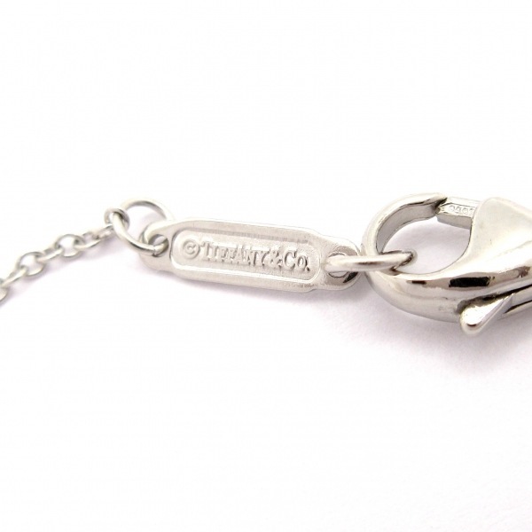 磨き済み■ティファニー TIFFANY&Co. ネックレス - Pt950×ダイヤモンド 3Pダイヤ/ペアシェイプ アクセサリー(首)_画像5