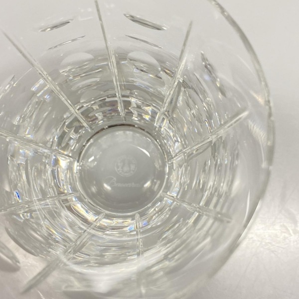 バカラ Baccarat ペアグラス エキノックス クリア 新品同様 食器_画像3