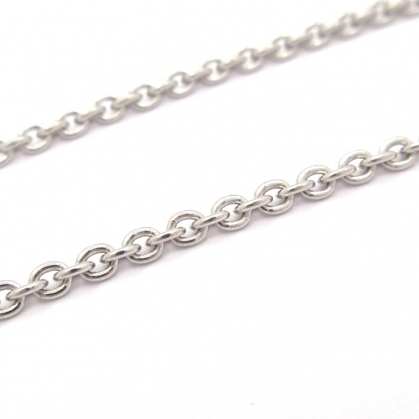 磨き済み■ブルガリ BVLGARI ネックレス グリーククロスダイヤ K18WG×ダイヤモンド アクセサリー（首）_画像8