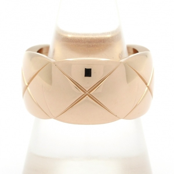 磨き済み■シャネル CHANEL リング 58 J10818 ココクラッシュラージ K18PG アクセサリー（指）_画像1