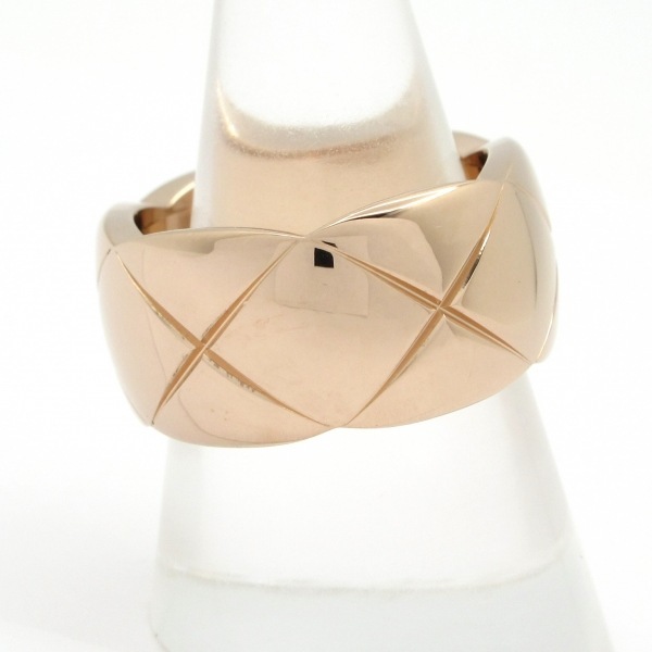 磨き済み■シャネル CHANEL リング 58 J10818 ココクラッシュラージ K18PG アクセサリー（指）_画像2