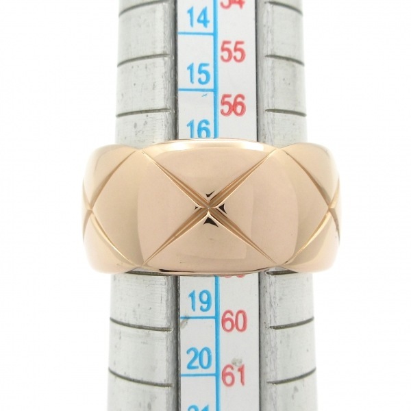 磨き済み■シャネル CHANEL リング 58 J10818 ココクラッシュラージ K18PG アクセサリー（指）_画像7