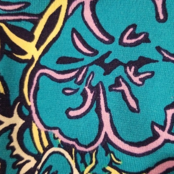 ビーシービージーマックスアズリア BCBGMAXAZRIA サイズXXS XS - ブルー×パープル×マルチ レディース 長袖/ひざ丈 ワンピース_画像6