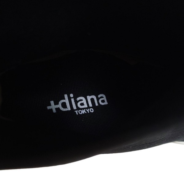 ダイアナ DIANA ショートブーツ 22.5 レザー 黒 レディース +diana/ウェッジソール 靴_画像5