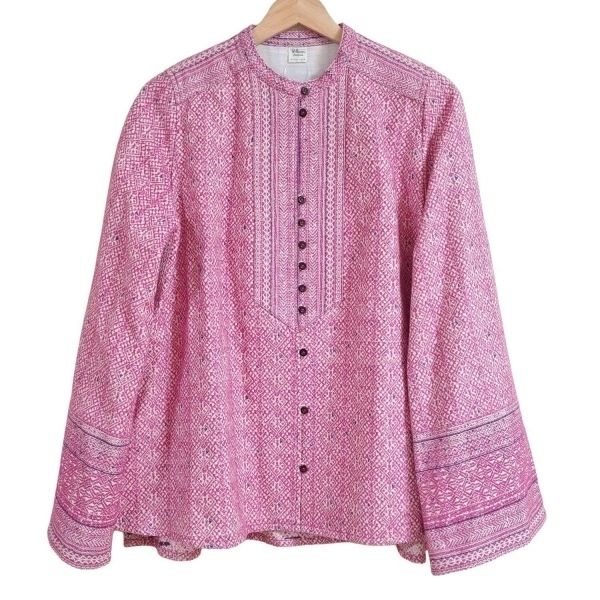 ロンハーマン Ron Herman サイズS - 白×ピンク×パープル レディース 長袖/春/秋 ジャケット_画像1