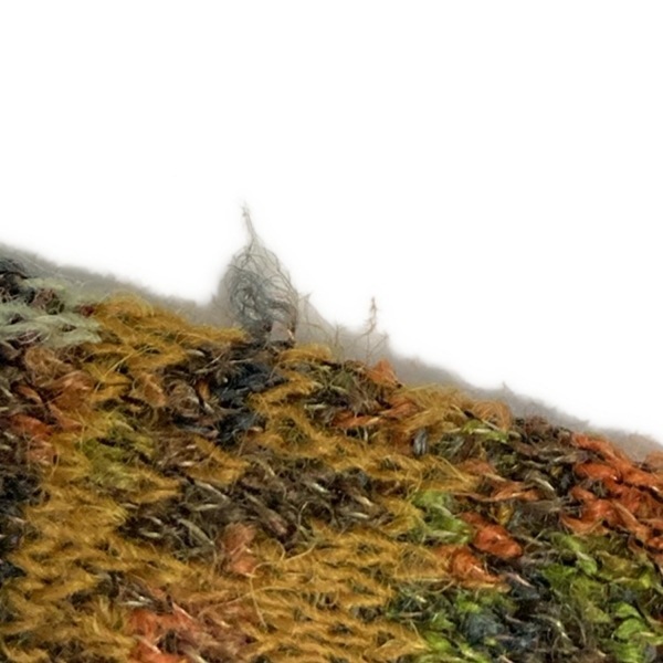 ミッソーニ MISSONI 長袖セーター/ニット サイズS - ダークブラウン×グリーン×マルチ メンズ レギュラーカラー/EXAMPLE トップス_画像7