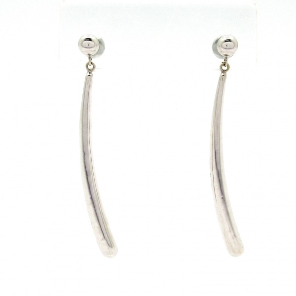 ノーブランド Unbranded ピアス K14WG 総重量:2.6g アクセサリー(耳)_画像1