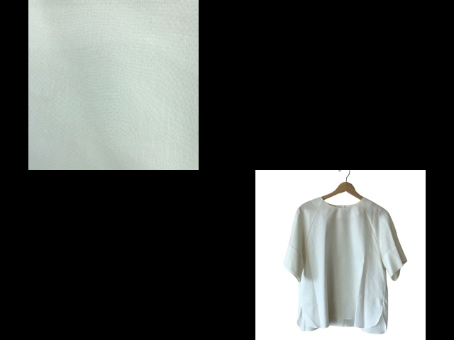  Adore ADORE туника размер 38 M - белый женский вырез лодочкой / короткий рукав / лента / гонки прекрасный товар One-piece 