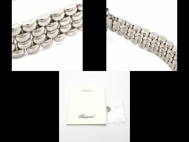 Chopard(ショパール) 腕時計 ハッピースポーツ 8245 レディース SS/5Pムービングダイヤ 白_画像10
