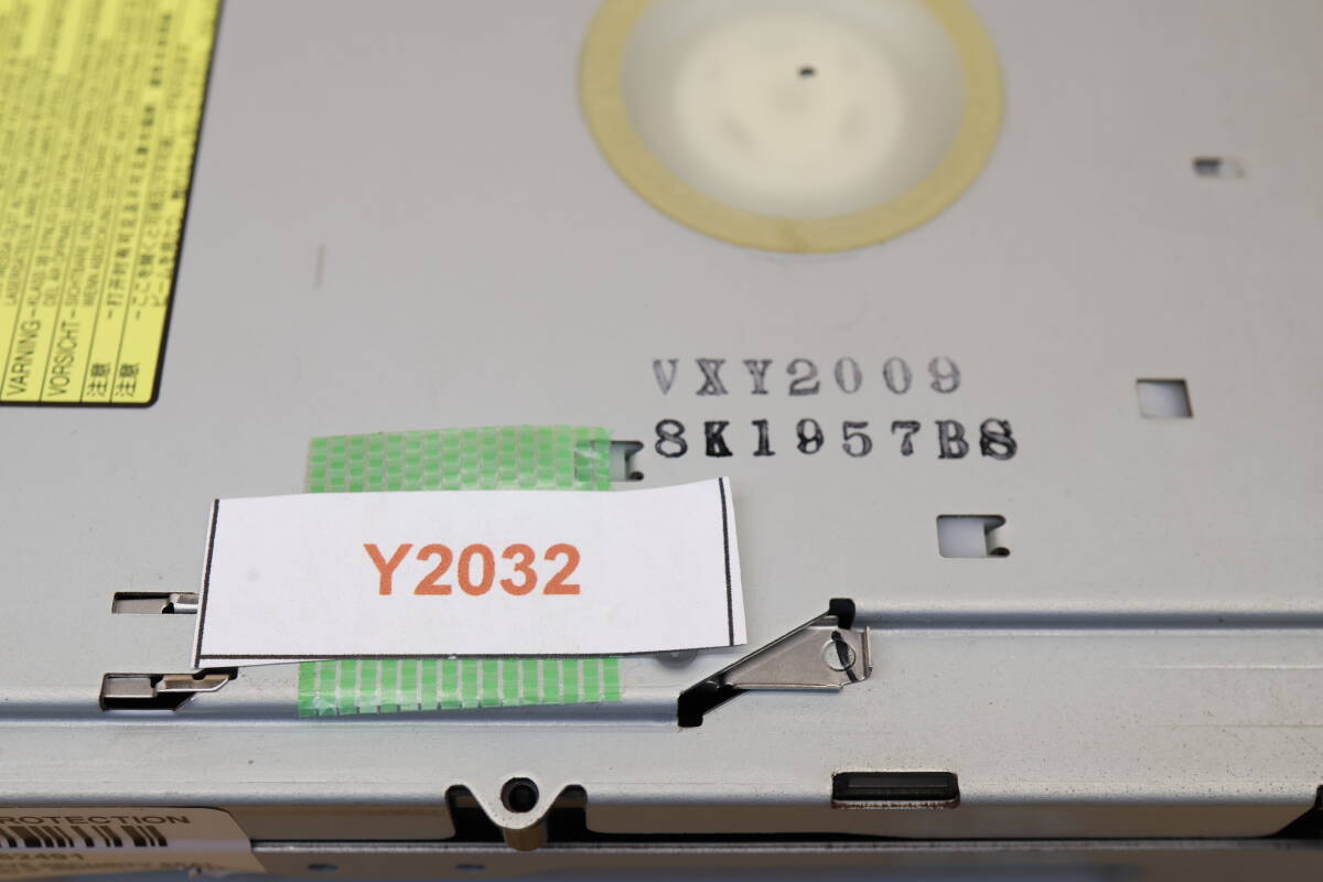 Y2032# 動作確認(rèn)済み パナソニック Panasonic DMR-XP12 等 交換用 DVDレコーダー ドライブ VXY2009 など交換対応