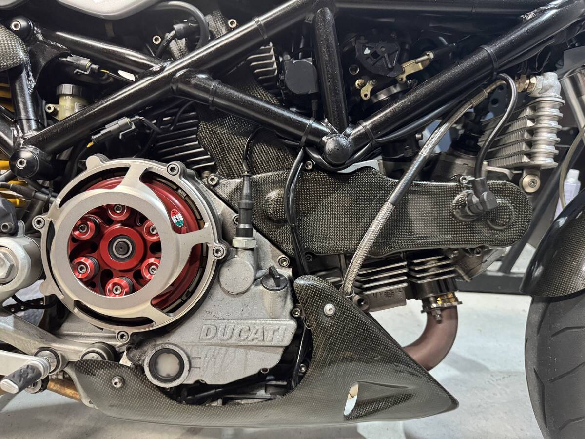 DUCATI　モンスターS2R1000　カーボンアンダーカウル