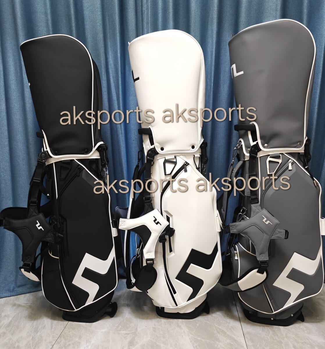 新入荷★ジェイ・リンドバー J. LINDEBERG　キャディバッグ　ゴルフバッグ　ブラック_画像3