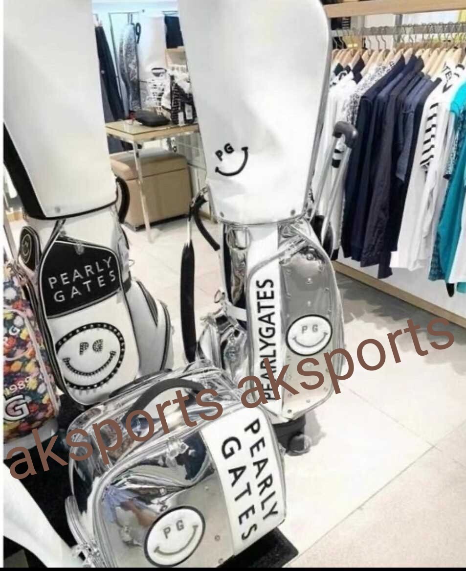 値下げセール品★在庫僅か★キャディバッグ パーリーゲイツ　ブラックホワイト_画像10