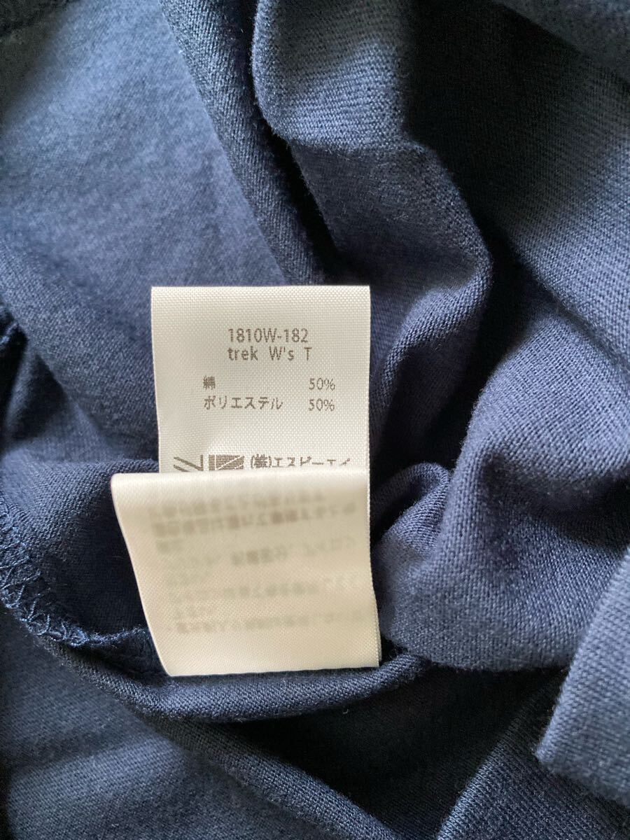 S224 karrimor カリマー 半袖Tシャツ ネイビー  S_画像5