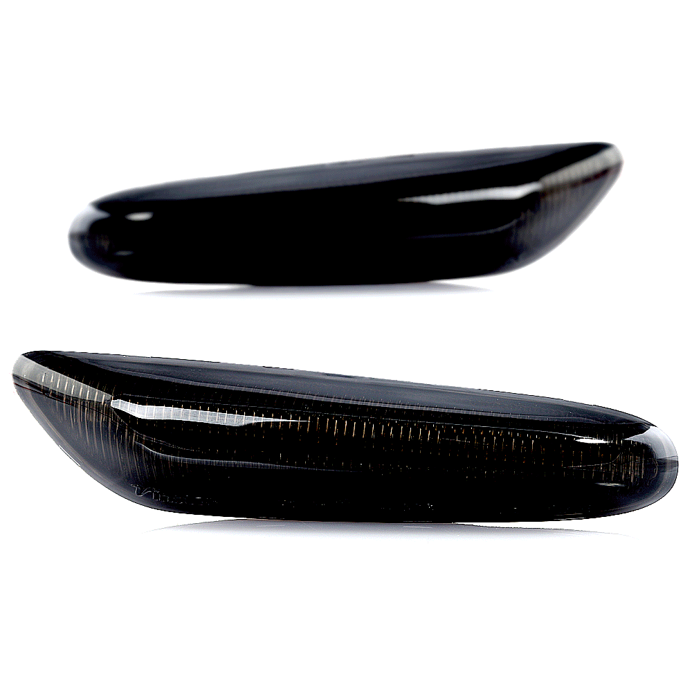 BMW E82 E88 E90 E91 E92 E93 E60 E61 затонированный волокно LED текущий . указатель поворота последовательный передний боковой маркер (габарит) гнездо коннектор