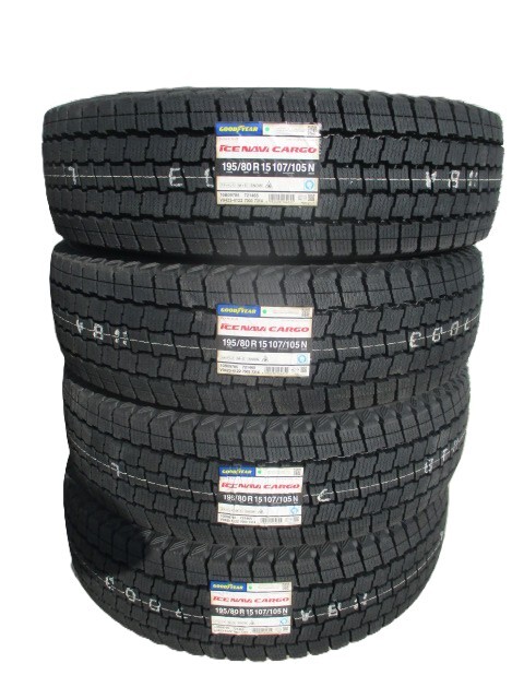  Goodyear Ice навигация cargo #195/80R15 107/105LT#4шт.@# Hiace * Caravan * Jimny Sierra 