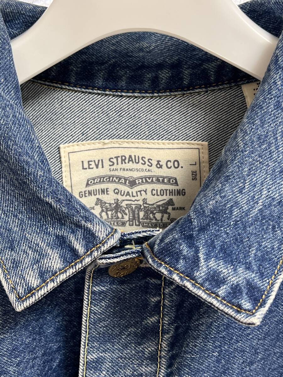 sacai Levis コラボ　デニムジャケット　サイズ3_画像4