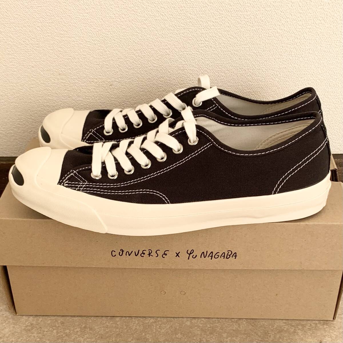 【試着のみ 未使用品】コンバース ジャックパーセル 長場雄 27センチ CONVERSE JACK PURCELL YU NAGABA_画像5