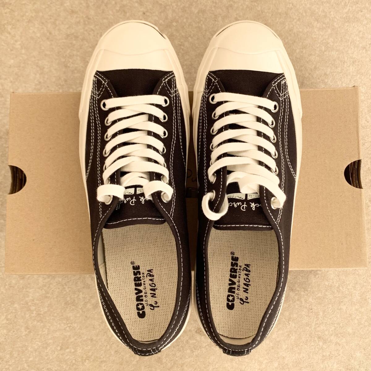 【試着のみ 未使用品】コンバース ジャックパーセル 長場雄 27センチ CONVERSE JACK PURCELL YU NAGABA_画像7