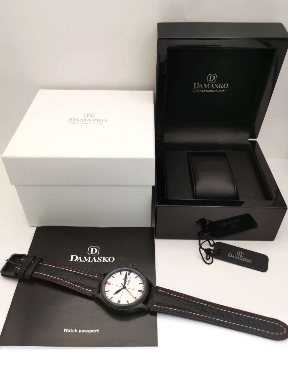 未使用 DAMASKO ダマスコ DA35D L ドイツ製 メンズ 自動巻き 時計_画像2