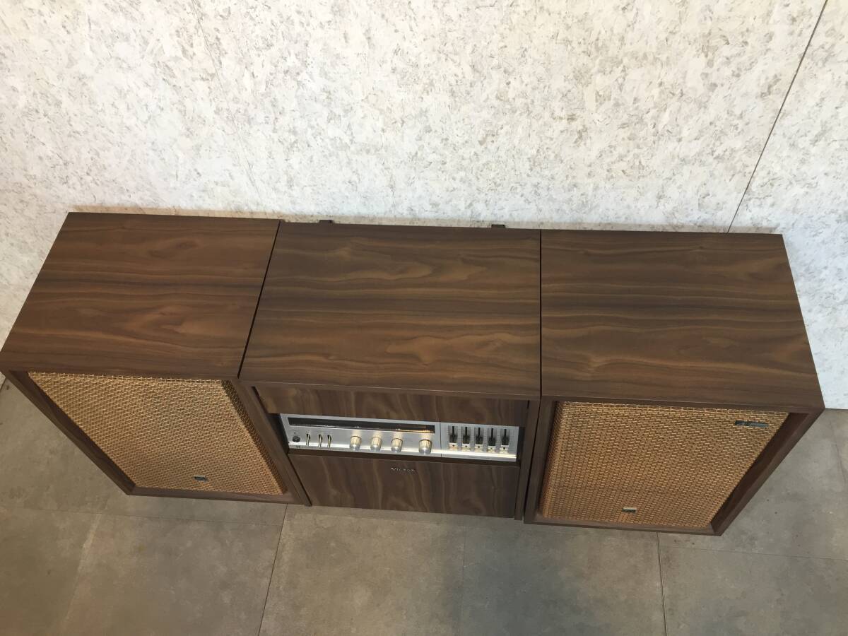 [ мебель style стерео ]F6 звук оборудование утиль Victor аудио запись радио динамик retro прямой самовывоз ограниченный товар * старый час дом *