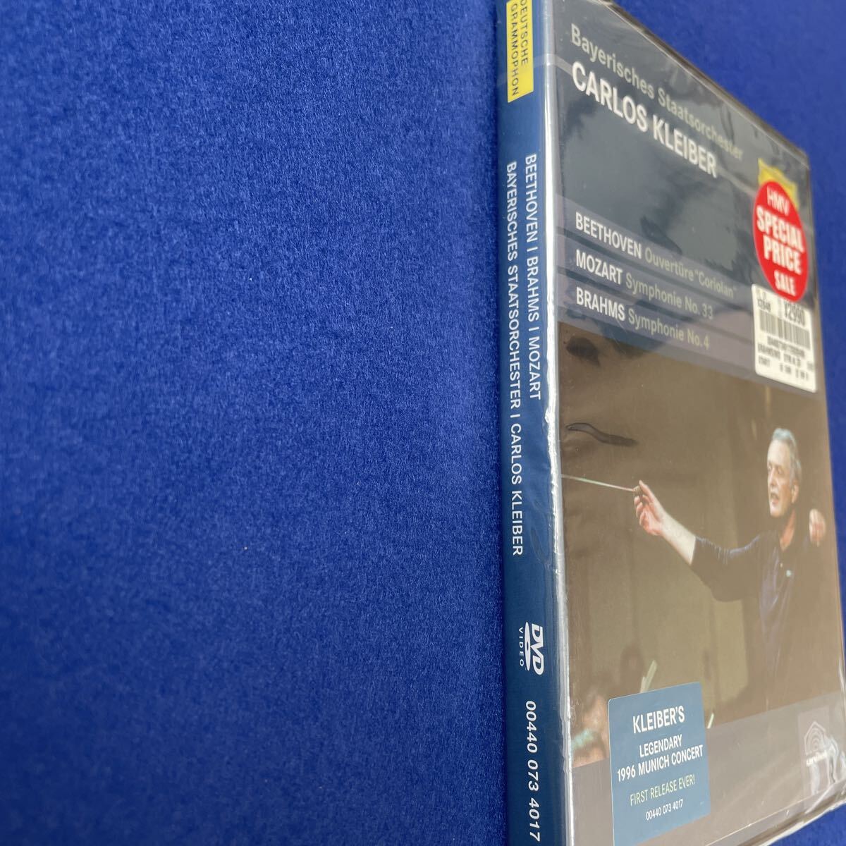 カルロス・クライバー◇バイエルン国立管弦楽団◇ベートーヴェン◇コリオラン序曲◇モーツァルト◇ブラームス◇DVD◇未開封_画像3