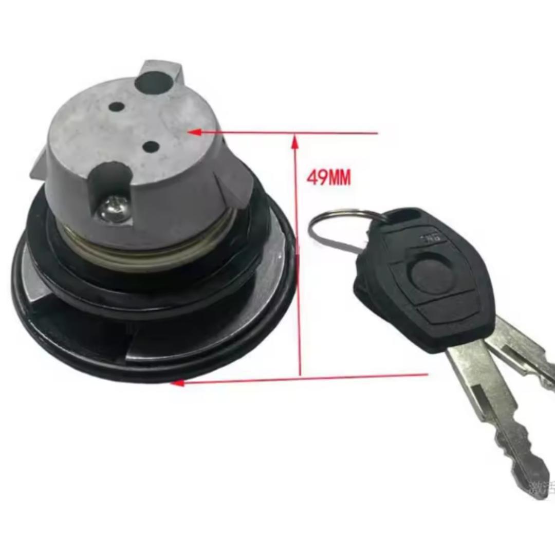 燃料キャップ 鍵付き ジョグ JOG 3KJ 3YJ 3YK ビーノ VINO アプリオ ガソリンタンクキャップ 補修 交換 互換品 管理O2の画像3