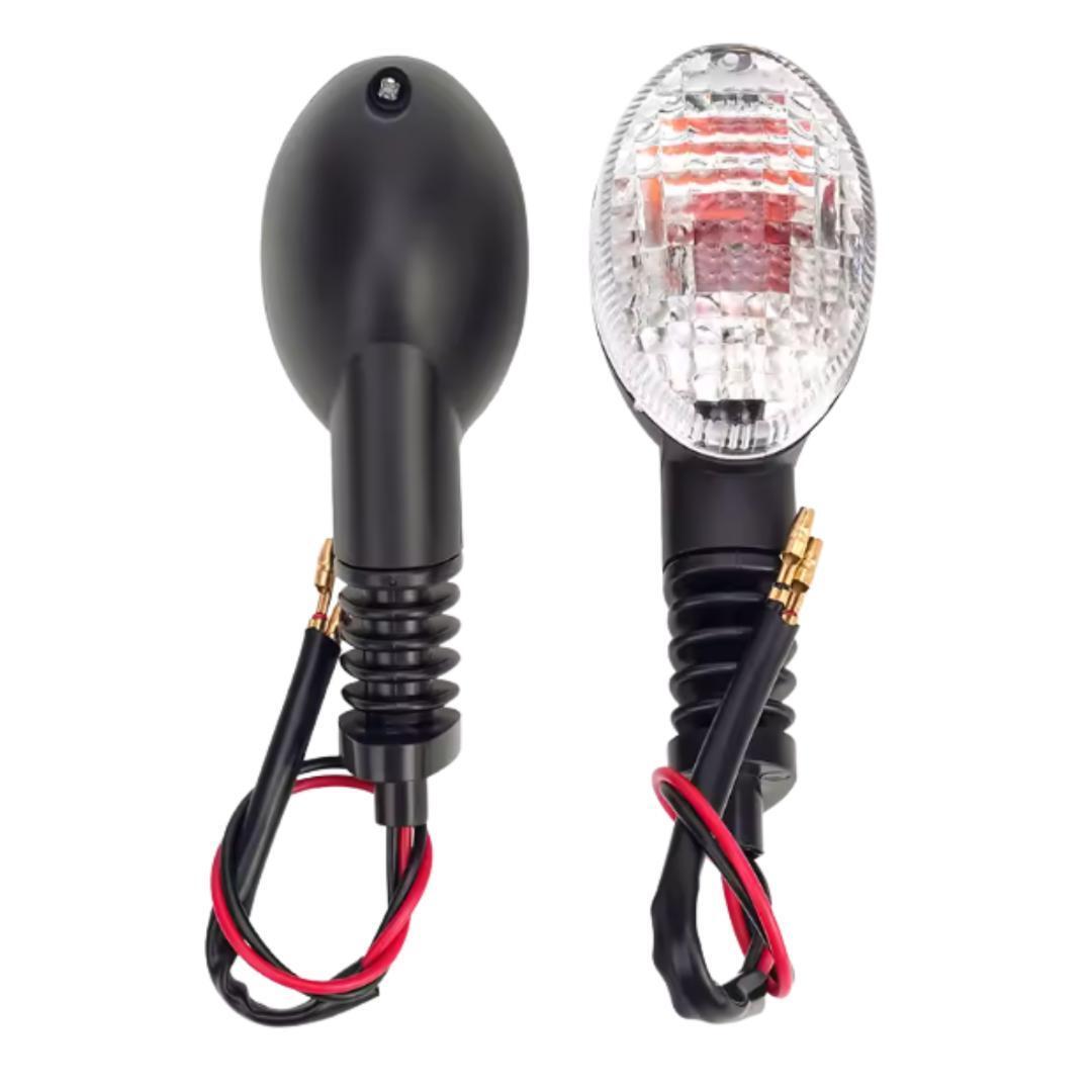 KLX250S KLX250SF LED ウインカー 2個 クリアレンズ カワサキ Ninja250R バルカンS 650 交換 補修 カスタム 管理P3_画像3