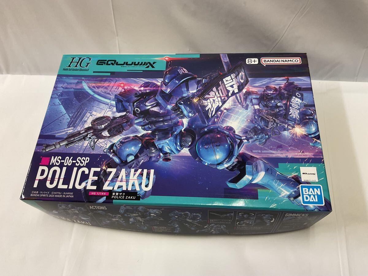 A610 未組立 プラモデル HG ジークアクス ポリスザク 2点 セット 1/144 機動戦士ガンダムジークアクス GQuuuuuX_画像6