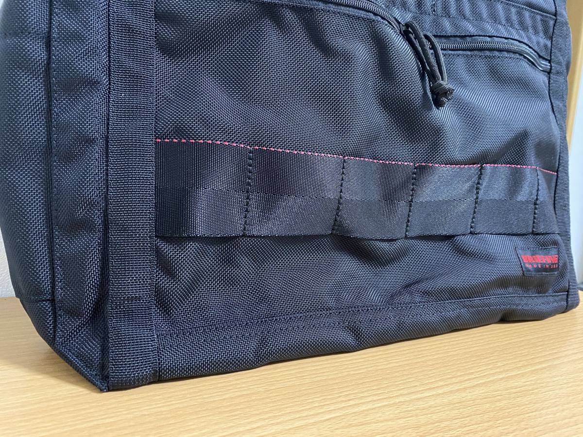 完売品●極美品●定価42900円●BRIEFING SQ TOTE BRF078219 トートバッグ バリステッィクナイロン アメリカ製 ブラック 黒_画像3