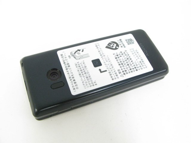 ドコモ SH-02L AQUOS ケータイ ブラック 【S0821】_画像3