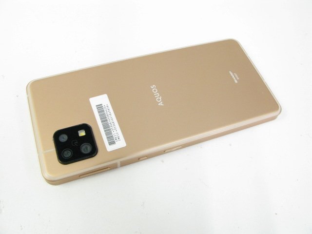 au SHG07 AQUOS sense6s ライトカッパー 【S0993】_画像3