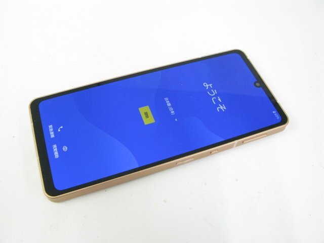 au SHG07 AQUOS sense6s ライトカッパー 【S0993】_画像2