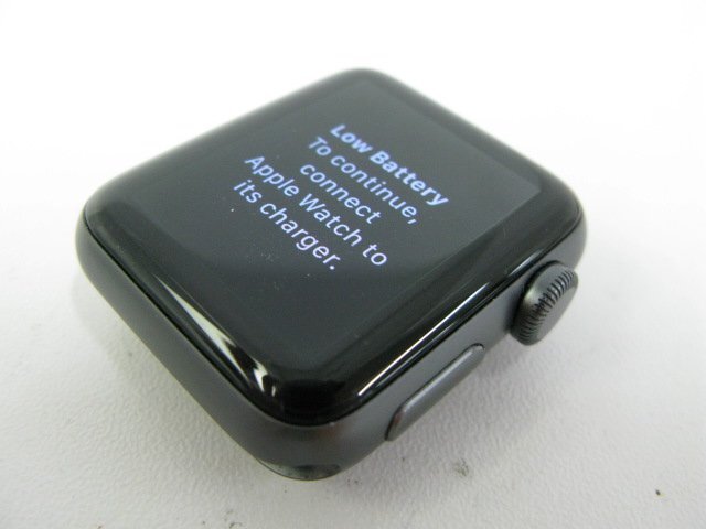 良品 Apple Watch Series3 38mm GPS 8GB MTF02J/A スペースグレイアルミニウム【S1079】_画像2