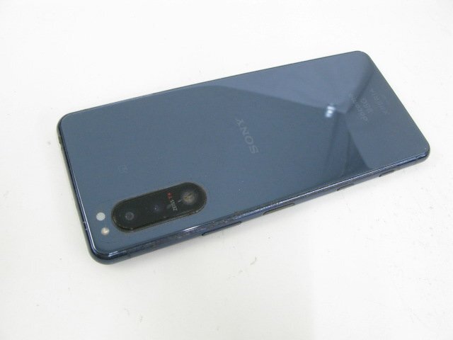 ドコモ SO-52A Xperia 5 II ブルー 【S1199】_画像2
