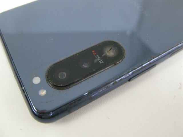 ドコモ SO-52A Xperia 5 II ブルー 【S1199】_画像3