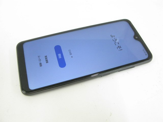 ドコモ SC-02M Galaxy A20 ブラック 【S1253】_画像1