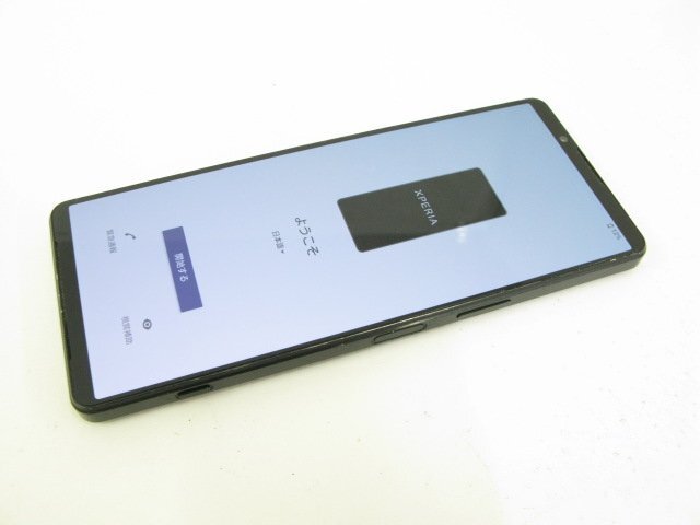ドコモ SO-51C Xperia 1 IV ブラック 【S1259】_画像1