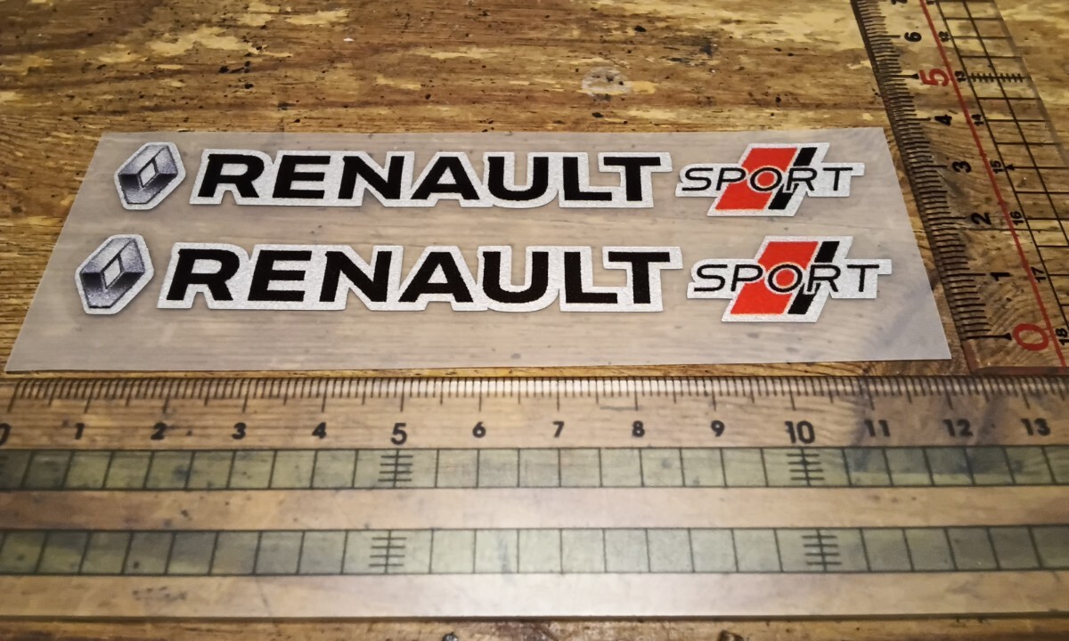 ルノー　高品質ステッカー　2個セット（写真のもの）_画像1