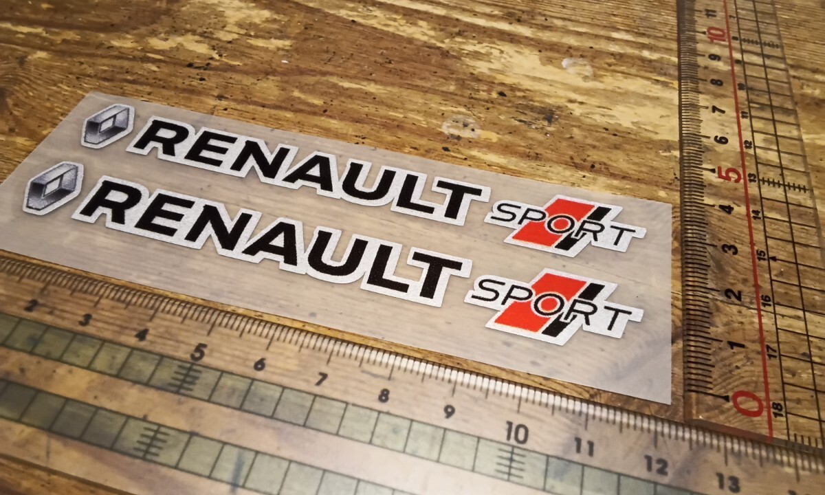 ルノー　高品質ステッカー　2個セット（写真のもの）_画像2