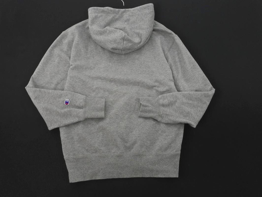 Champion チャンピオン 裏起毛 プルオーバー パーカー sizeL/グレー ◇■ ☆ fja1 レディースの画像4