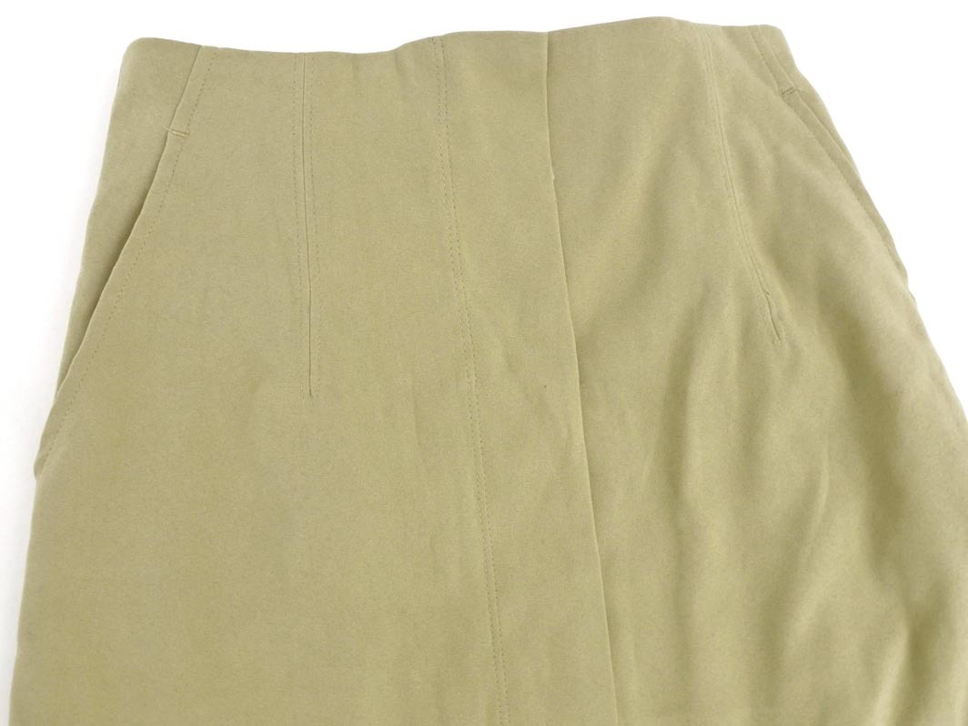 Techichi Te chichi длинный узкая юбка sizeM/ хаки *# * fja1 женский